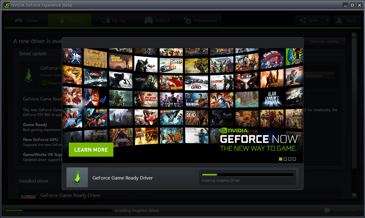 how to reinstall geforce driver